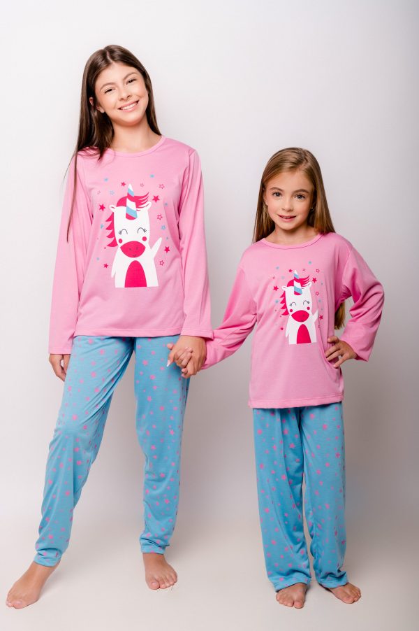 Pijama Infantil Unicórnio - Imagem 2